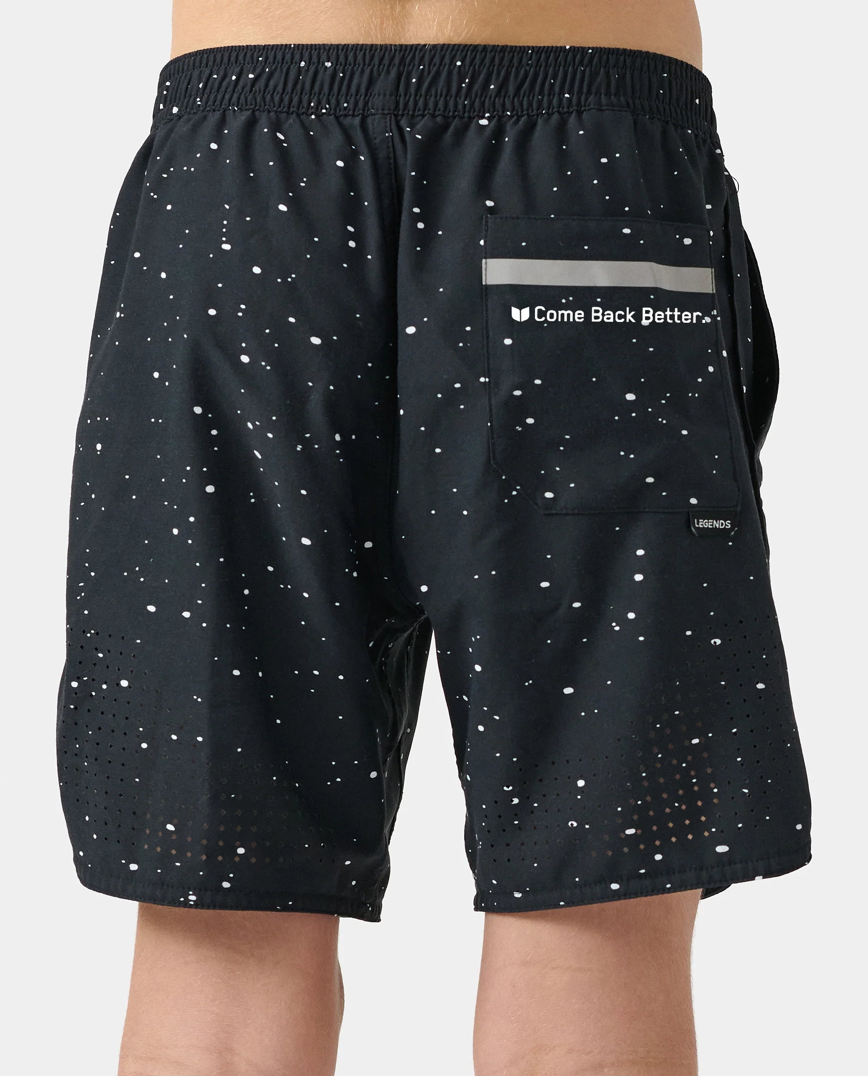 KANE x Little Legends Luka Short - Black Splatter - Image 4