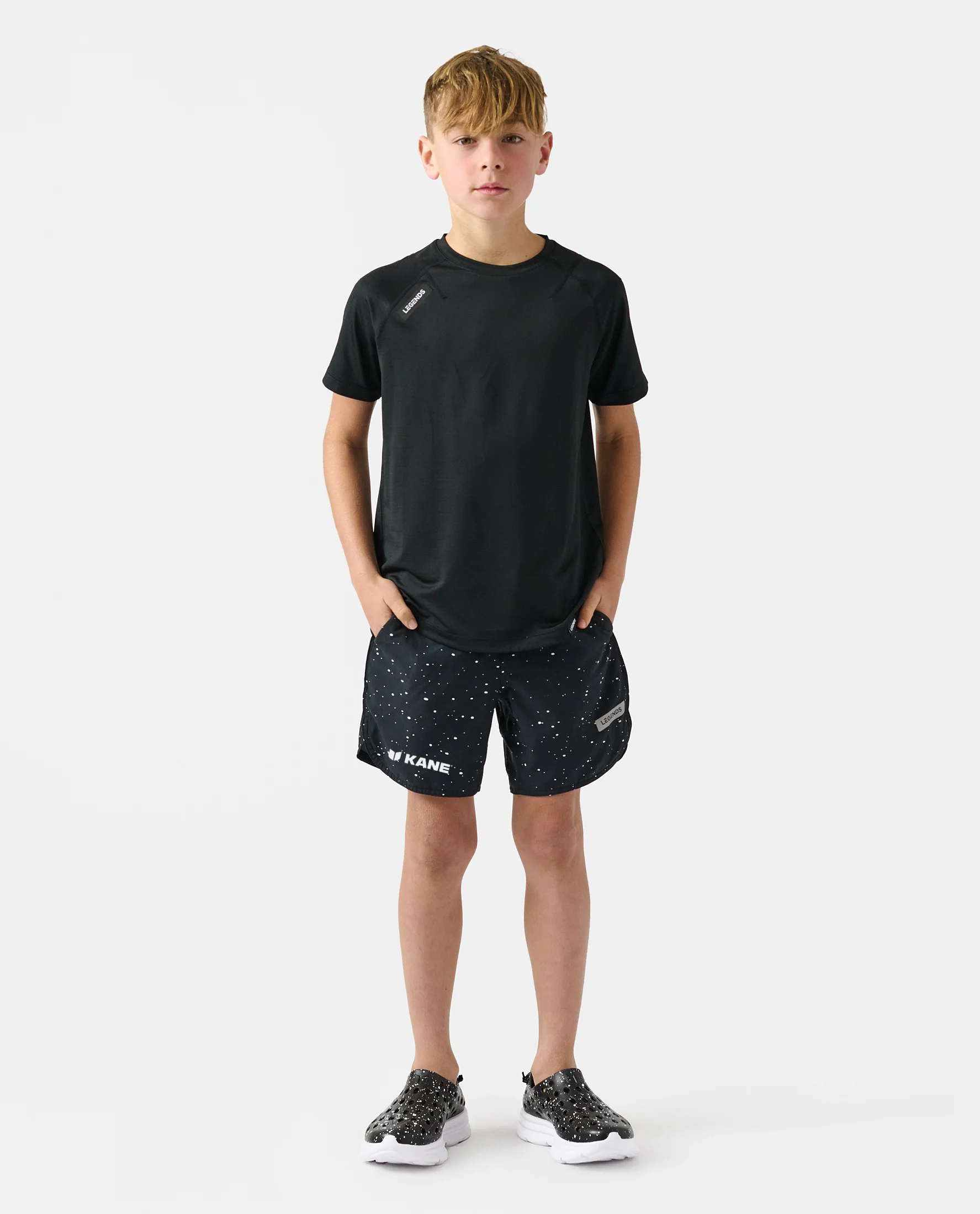 KANE x Little Legends Luka Short - Black Splatter - Image 5