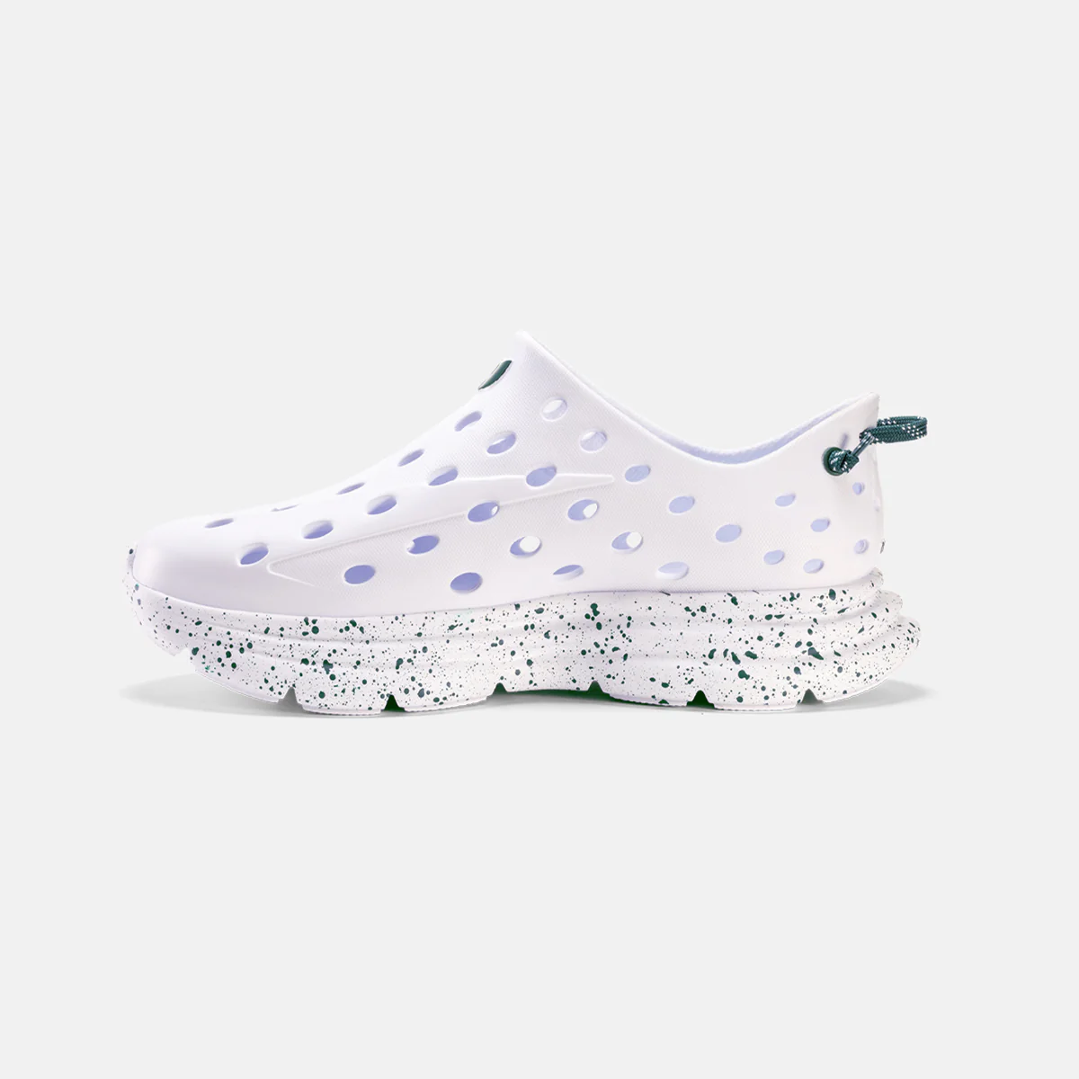 Revive Kids - All White / Green Speckle - Image 3